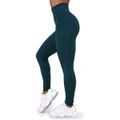 Dámske legíny Ignite Dark Green - GymBeam, veľkosť M, veľkosť oblečenia M