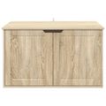 vidaXL Mačka Dom Sonoma 85 x 55 x 50,5 cm Kompozitné drevo