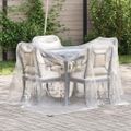 VidaXL Priehľadná plachta s okami 2x3 m Polyetylén
