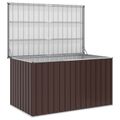 vidaXL Záhradný úložný box hnedý 171x99x93 cm