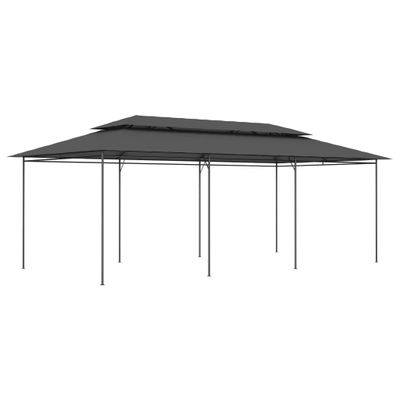 vidaXL Altánok antracitový 600x298x270 cm