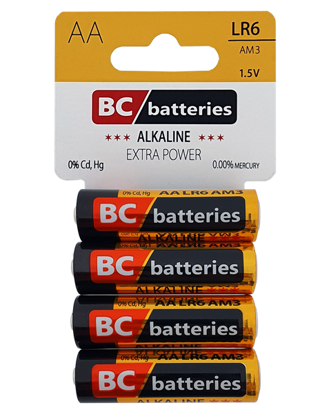 BC LR6  Extra Power Alkalická AA / 4 ks BLISTR