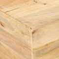 vidaXL Konferenčný stolík v tvare V 66x66x30 cm, mangový masív