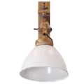 vidaXL Nástenné lampa 25 W biela E27