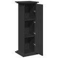 vidaXL Stojan na monitor s policou čierny 31x30x90 cm kompozitné drevo