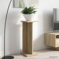 vidaXL Stojan na rastliny 2 ks Dub sonoma 25 x 25,5 x 60,5 cm
