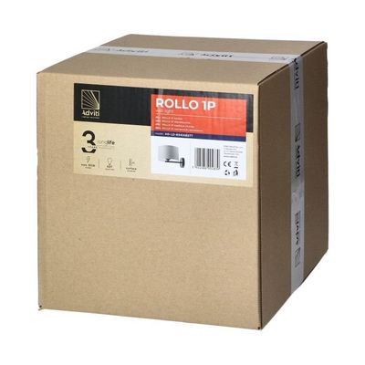 Nástenné svietidlo Orno ROLLO AD-LD-6341GE27T, E27, 60W, sivá Nástenné svietidlo Orno ROLLO AD-LD-6341GE27T, E27, 60W, sivá