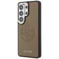Puzdro Guess Perforated Logo MagSafe pre Samsung Galaxy S26 Ultra hnedá