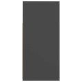 vidaXL Komoda s LED svetlami sivá 80x35x75 cm
