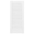 vidaXL Dvierka skriniek Louvred Design 4 ks Biela 69x29,5 cm