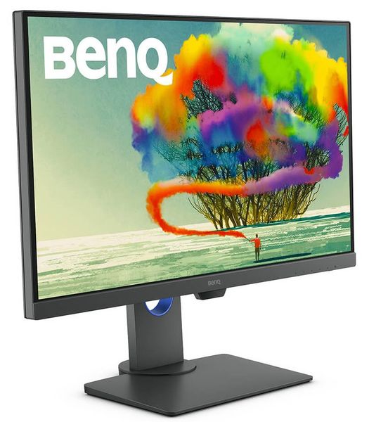 27" LED BenQ PD2705Q - QHD, IPS, HDR, USB-C, DP LED monitor, 27", IPS, 2560x1440, 16:9, 1000:1, 5ms, 300cd/m2, HDMI, 2x DisplayPort, 4x USB, USB typ C, repro, Pivot, sivý