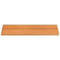 vidaXL Parapety 2 ks Svetlohnedá 90 x 40 x 2 cm Masívne bukové drevo