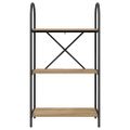 vidaXL Regál na knihy 3 úrovní 60 x 30 x 109 cm Kompozitné drevo