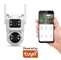 Kamera KRUGER &amp; MATZ Connect C120 4+4Mpix 2880p, WiFi, PoE, Tuya Kamera KRUGER & MATZ Connect C120 4+4Mpix 2880p, WiFi, PoE, Tuya
