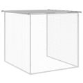 vidaXL Klietka pre kurčatá strecha bledosivá 803x98x90 cm poz. oceľ