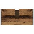 vidaXL Kúpeľňová skriňa Staré drevo 60 x 30 x 60 cm Kompozitné drevo