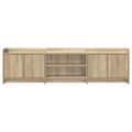 vidaXL TV skrinka 168 x 33 x 47 cm Dub sonoma Kompozitné drevo