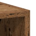 vidaXL Závesná skrinka Staré drevo 40 x 29,5 x 100 cm Kompozitné drevo