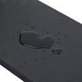 VidaXL Gumová hrana pre snežný pluh čierna 200x15x1 cm