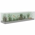 vidaXL Akvárium s úložiskom Priehľadná 80 x 20 x 20 cm Sklo