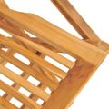 vidaXL Skladacie stoličky 2 ks 55x62x90 cm Masívne teakové drevo