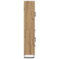 vidaXL Highboard 2 ks Remeselný dub 69,5 x 34 x 180 cm