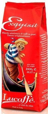 Lucaffe EXQUISIT 1kg zrnková káva (90% Arabica + 10% Robusta)