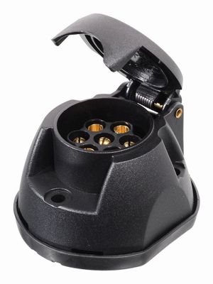 Zásuvka tažného zariadenia Compass 07449 7 polov s tienidlom