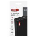 Powerbanka EMOS NTBF20 /B0560B/, 20 000 mAh, 65 W PD, čierna
