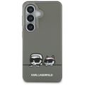 Karl Lagerfeld IML Peekaboo Karl&Choupette MagSafe case for Samsung Galaxy S26 Black