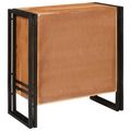 vidaXL Servírovacia skriňa Hnedá 66 x 33 x 70 cm Pevné akáciové drevo