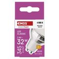 LED žiarovka Classic MR16 / GU10 / 3 W (32 W) / 345 lm / neutrálna biela