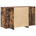 vidaXL Servírovacia skriňa Dymová dub 120 x 41 x 75 cm