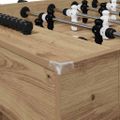 vidaXL Stolný futbal Remeselný Dub 146,5 x 74 x 85 cm Kompozitné drevo