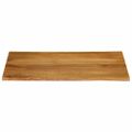 vidaXL Stolová doska 100x80x2,5 cm živý okraj masívne mango