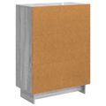 vidaXL Servírovacia skriňa Sivá sonoma 66 x 34,5 x 90 cm