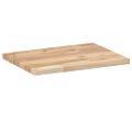 vidaXL Plávajúce police 4 ks 40x30x2 cm neošetrené masívne drevo akácia