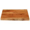 vidaXL Stolová doska 80x80x3,8 cm štvorcová masívna akácia živá hrana