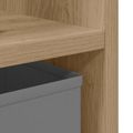 vidaXL Nočný stolík Remeselný dub 25,5 x 22 x 49,5 cm Kompozitné drevo