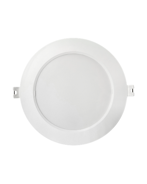 Q-103P LED panel 12W 1200lm 4000K biely - kruhový vstavaný Qtec