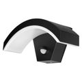 LED Záhradná lampa s PIR Adviti PILEA AD-OP-6572BLPMR4 700lm, IP54, 4000K, čierna LED Záhradná lampa s PIR Adviti PILEA AD-OP-6572BLPMR4 700lm, IP54, 4000K, čierna
