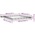 vidaXL Ohrádka pre psov 32 panelov čierna 100x50 cm práškovaná oceľ