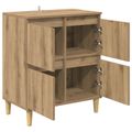 vidaXL Servírovacia skriňa Remeselný dub 60 x 35 x 70 cm