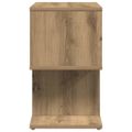 vidaXL Nočné skrinky 2 ks Dub Artisan 50x30x51,5 cm Drevo