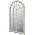 vidaXL Rustikálne záhradné zrkadlo 60x116 cm, do interiéru a exteriéru