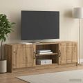 vidaXL TV skrinka 150 x 31 x 47 cm Dub artisan Kompozitné drevo