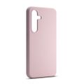 Puzdro Etteri Silicone pre Samsung Galaxy S24 svetloružové