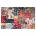 vidaXL Prateľný koberec patchwork 160x230 cm viacfarebný