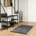 vidaXL Koberec HUARTE krátky vlas mäkký umývateľný antracit 60x110 cm