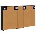 vidaXL Set kabinetov do kúpeľne 3 ks 106 x 16 x 62,5 cm